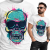 KOSZULKA HORROR SKULL COLOR